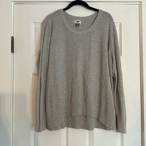 Old Navy women’s XXL gray sweater